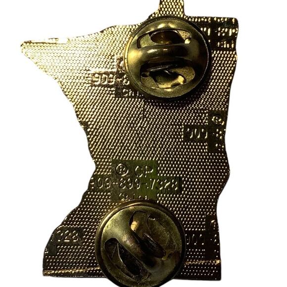 Vintage 2001 Lions Club Int. Map Lapel Pin, Spring Lake Park, Minnesota - Picture 4 of 4